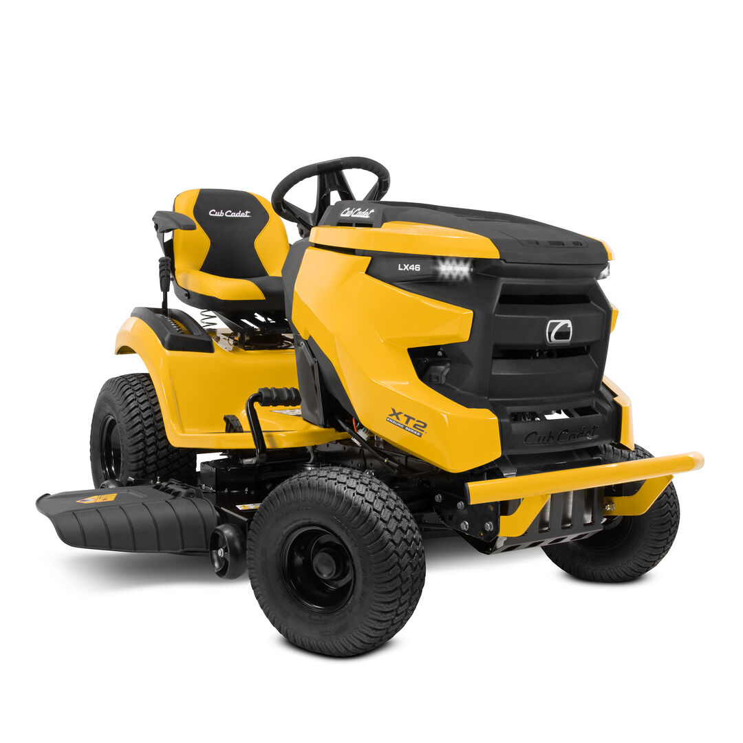 Cub Cadet XT2 LX46 Riding Lawn Mower with 46-in AeroForce Fabricated Deck, 22HP Kohler Twin-Cylinder Engine - 13APA1TNA10.