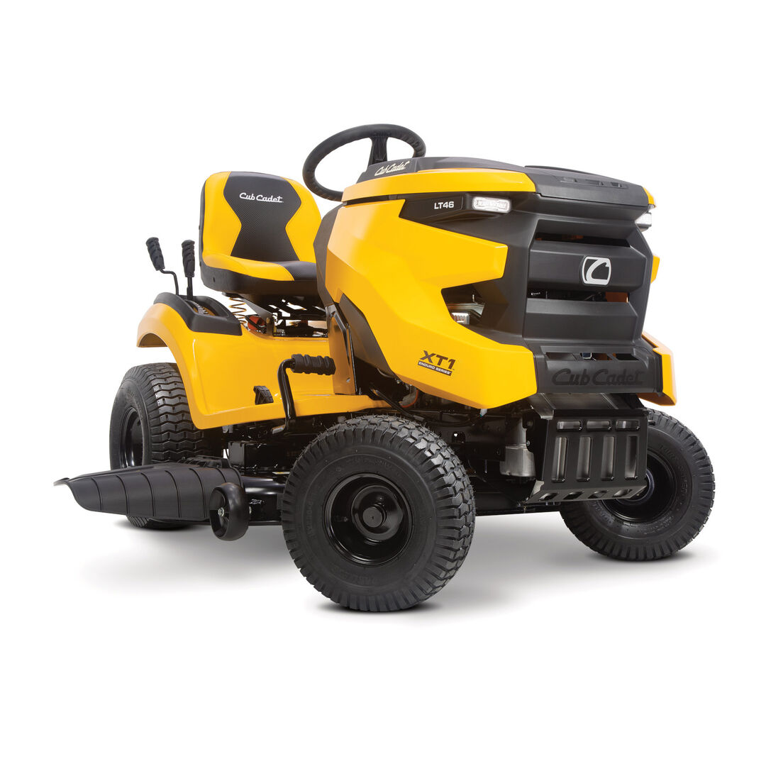 Cub Cadet XT1 LT46 Riding Lawn Mower with 46-in Stamped Deck, 22HP Kohler Twin-Cylinder Engine - 13APA9TTA10.