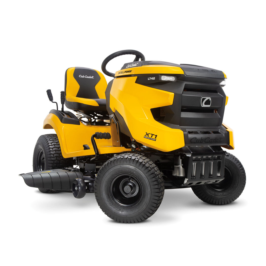 Cub Cadet XT1 LT42 IntelliPOWER Riding Lawn Mower with 42-in Stamped Deck, 547cc IntelliPOWER Engine - 13A6A9TS010.