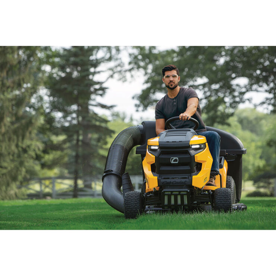 Cub Cadet XT1 LT46 Riding Lawn Mower with 46-in Stamped Deck, 22HP Kohler Twin-Cylinder Engine - 13APA9TTA10.