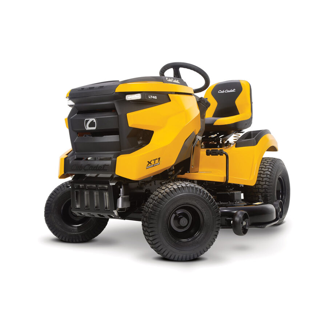 Cub Cadet XT1 LT46 Riding Lawn Mower with 46-in Stamped Deck, 22HP Kohler Twin-Cylinder Engine - 13APA9TTA10.
