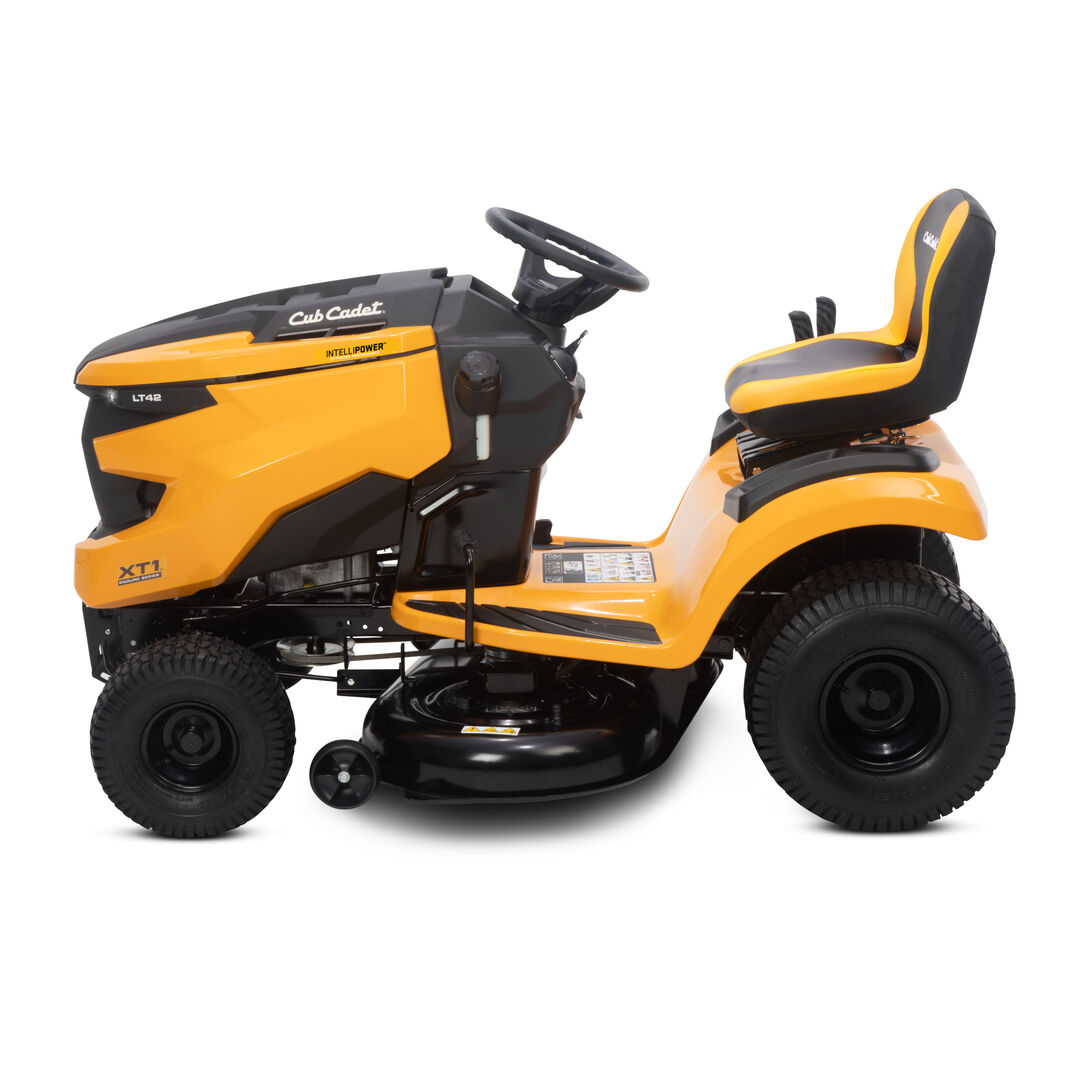 Cub Cadet XT1 LT42 IntelliPOWER Riding Lawn Mower with 42-in Stamped Deck, 547cc IntelliPOWER Engine - 13A6A9TS010.
