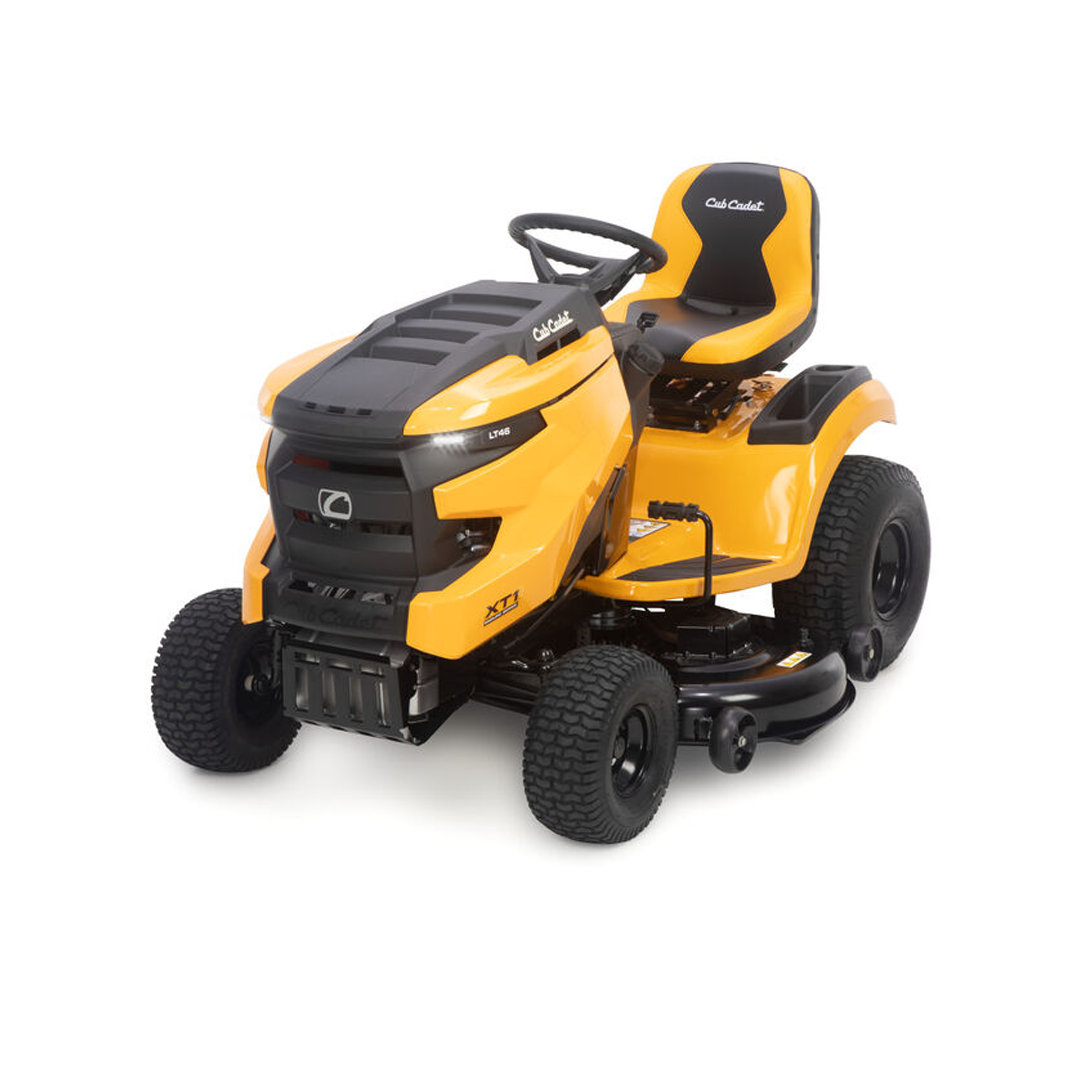 Cub Cadet XT1 LT46 Riding Lawn Mower with 46-in Stamped Deck, 22HP Kohler Twin-Cylinder Engine - 13APA9TTA10.