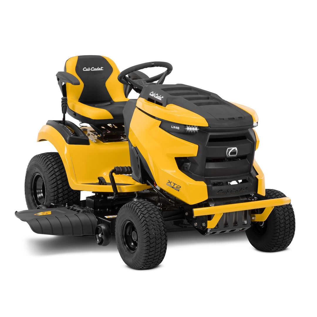 Cub Cadet XT2 LX46 Riding Lawn Mower with 46-in AeroForce Fabricated Deck, 22HP Kohler Twin-Cylinder Engine - 13APA1TNA10.
