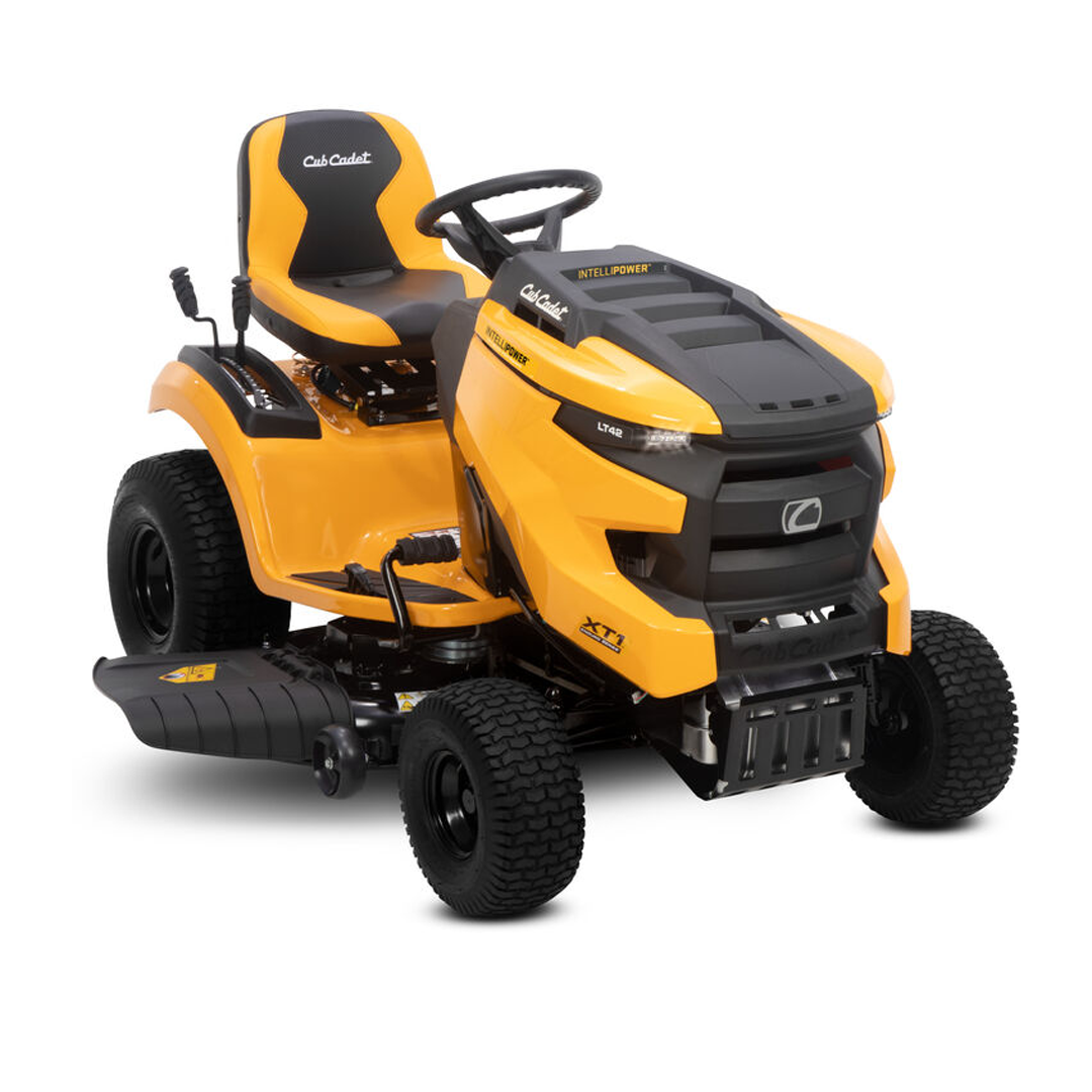 Cub Cadet XT1 LT42 IntelliPOWER Riding Lawn Mower with 42-in Stamped Deck, 547cc IntelliPOWER Engine - 13A6A9TS010.
