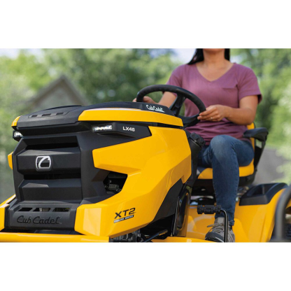 Cub Cadet XT2 LX46 Riding Lawn Mower with 46-in AeroForce Fabricated Deck, 22HP Kohler Twin-Cylinder Engine - 13APA1TNA10.