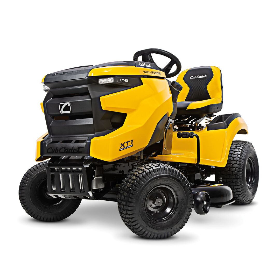 Cub Cadet XT1 LT42 IntelliPOWER Riding Lawn Mower with 42-in Stamped Deck, 547cc IntelliPOWER Engine - 13A6A9TS010.
