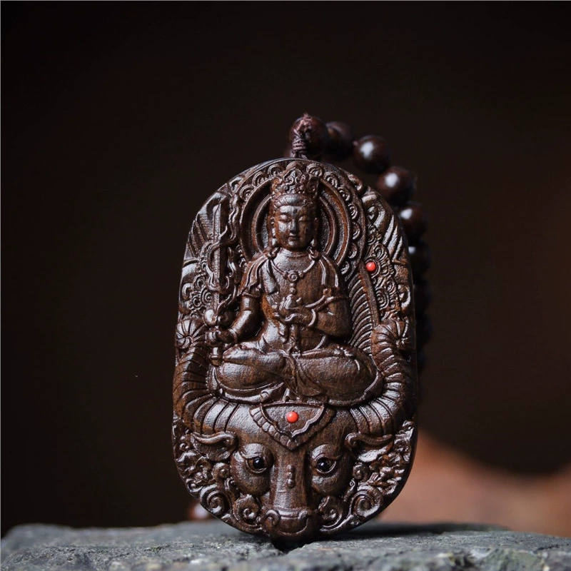 Agarwood Chinese Zodiac Pendant