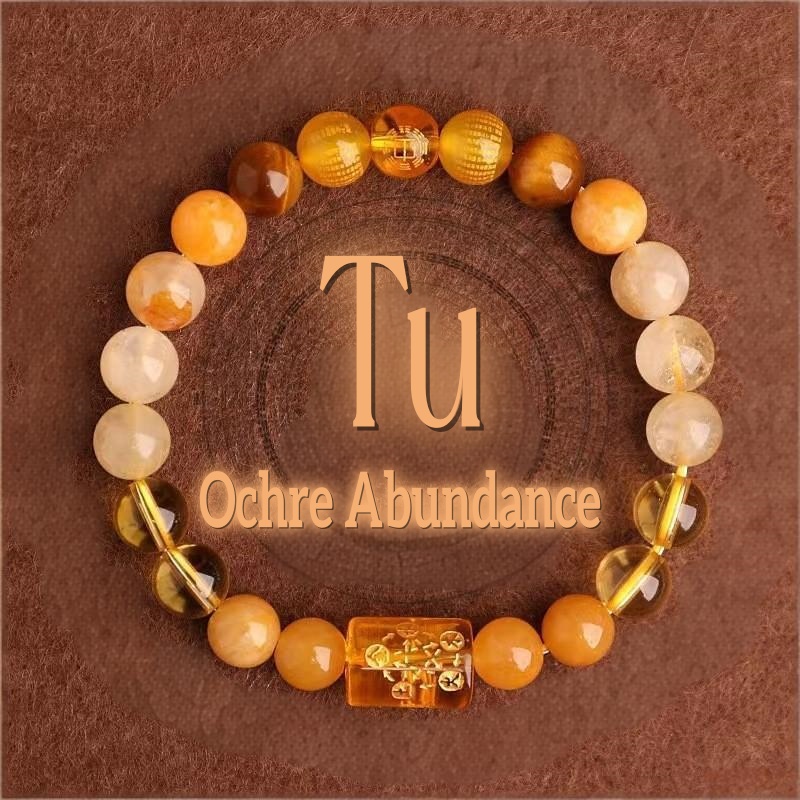 Ochre Abundance Energy Bracelet