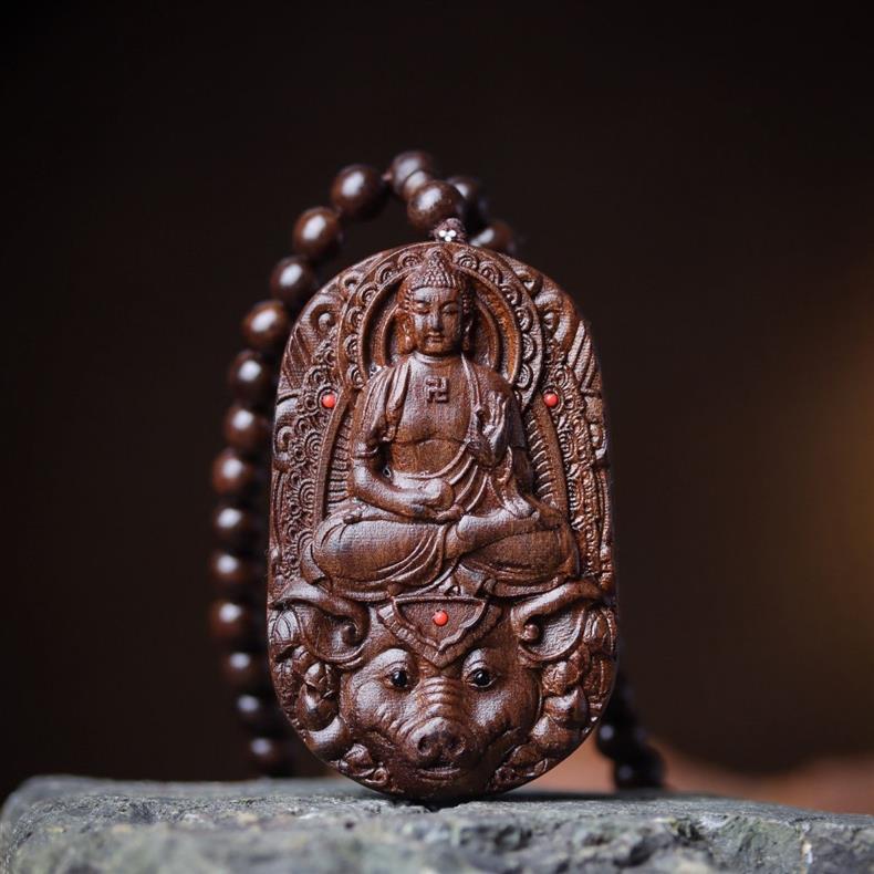 Agarwood Chinese Zodiac Pendant