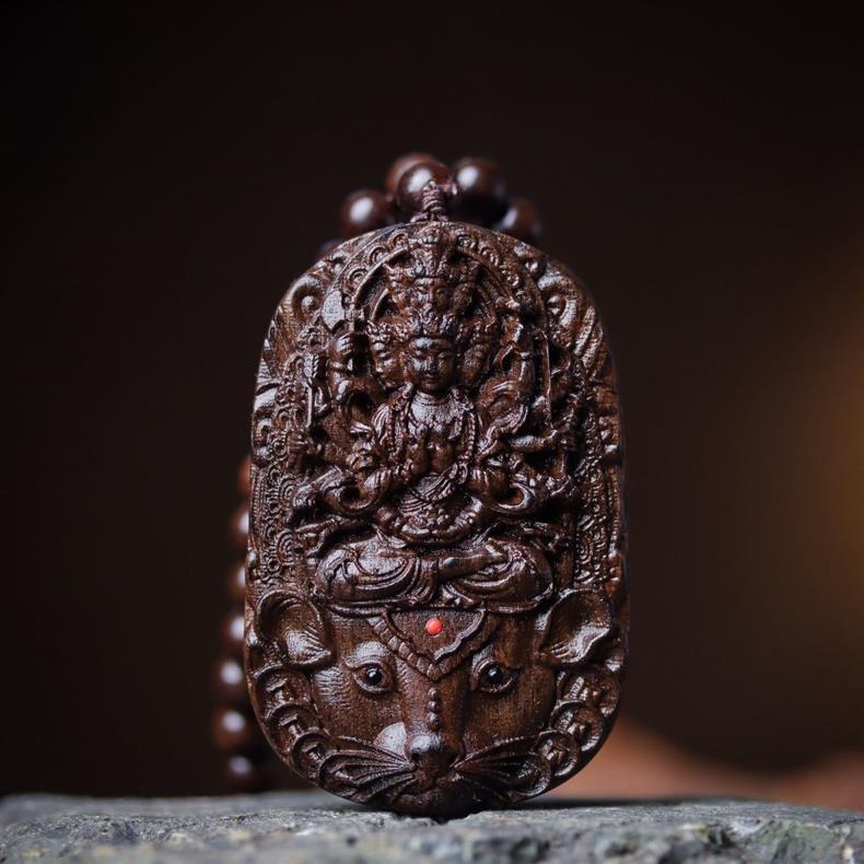 Agarwood Chinese Zodiac Pendant