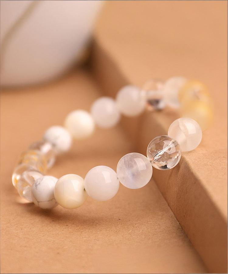 Platinum Clarity Energy Bracelet