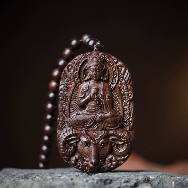 Agarwood Chinese Zodiac Pendant