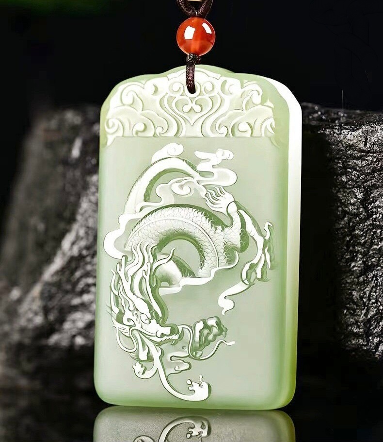 Yellow Jade Chinese Zodiac Pendant