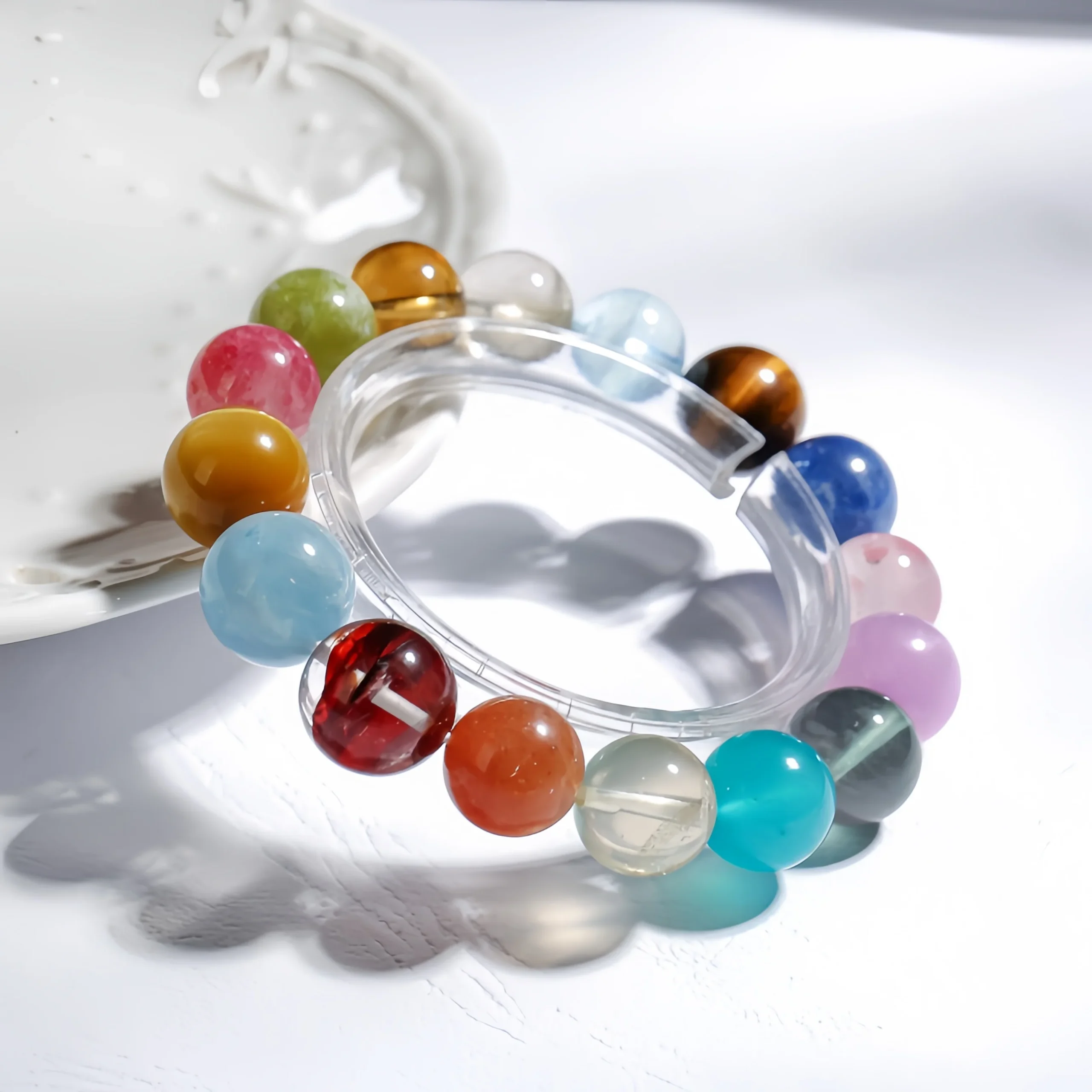 Rainbow Energy - Multicolor Crystal Bracelet