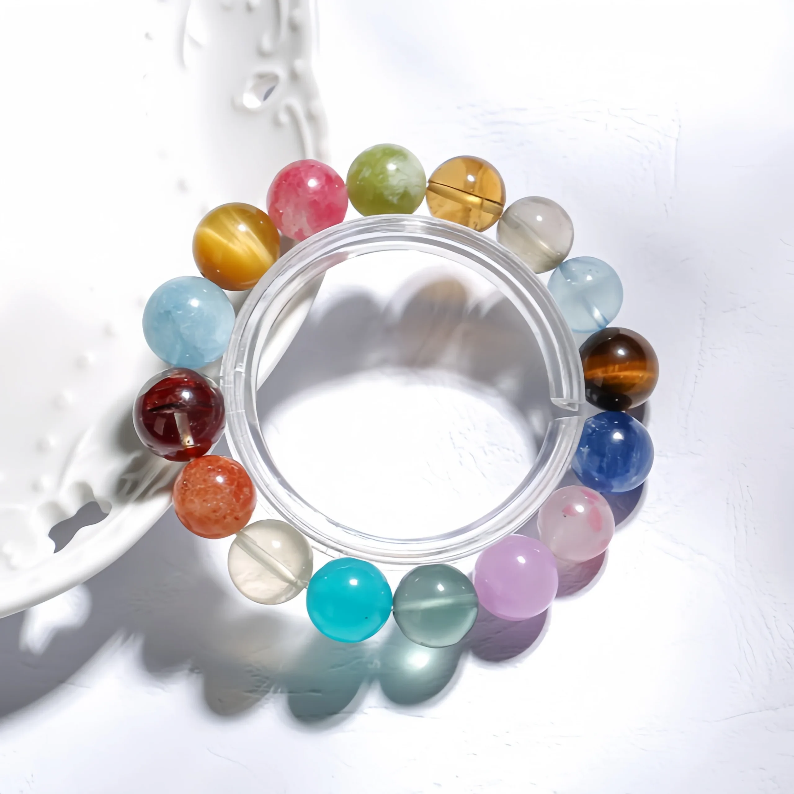Rainbow Energy - Multicolor Crystal Bracelet
