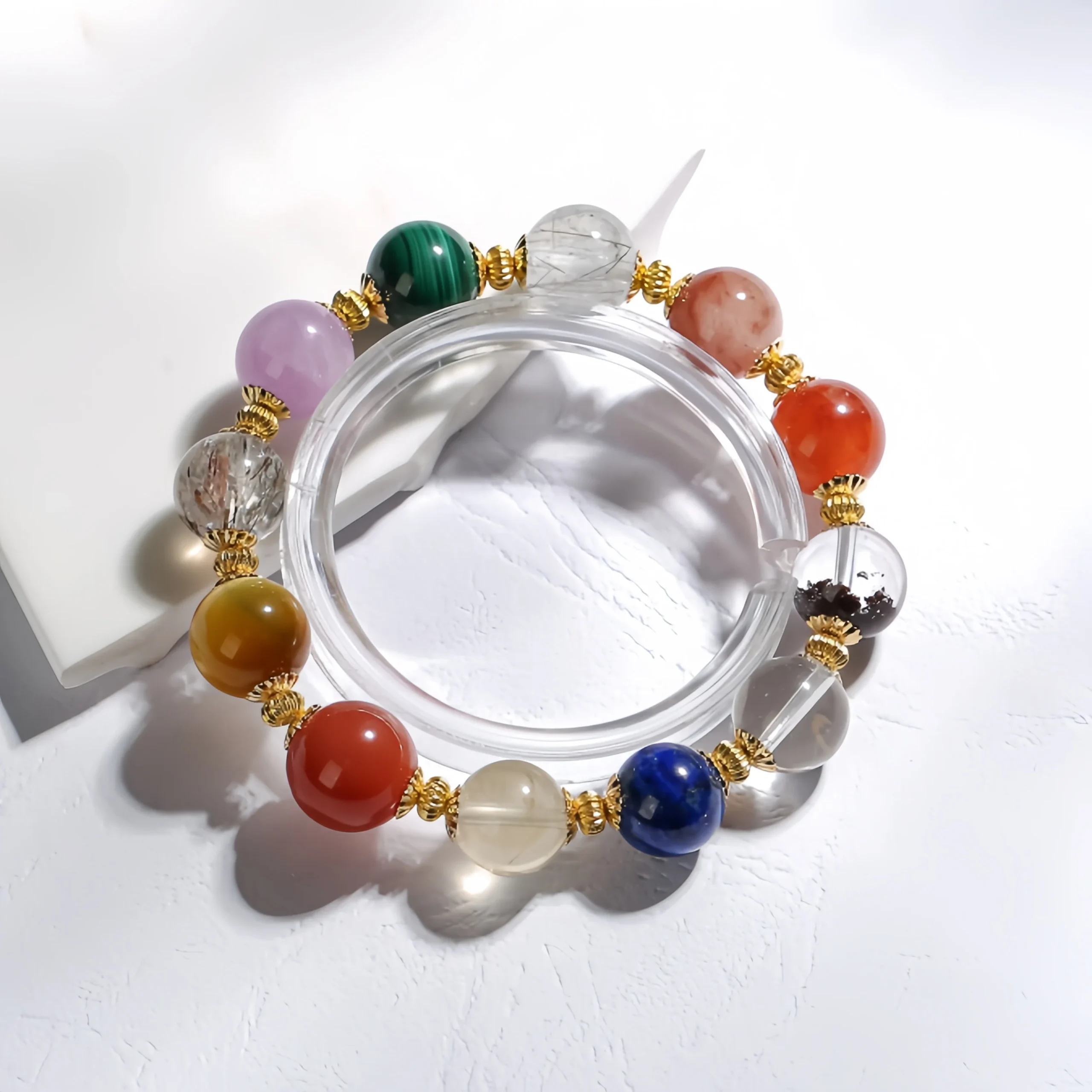 Rainbow of Love - Multigem Energy Balance Bracelet