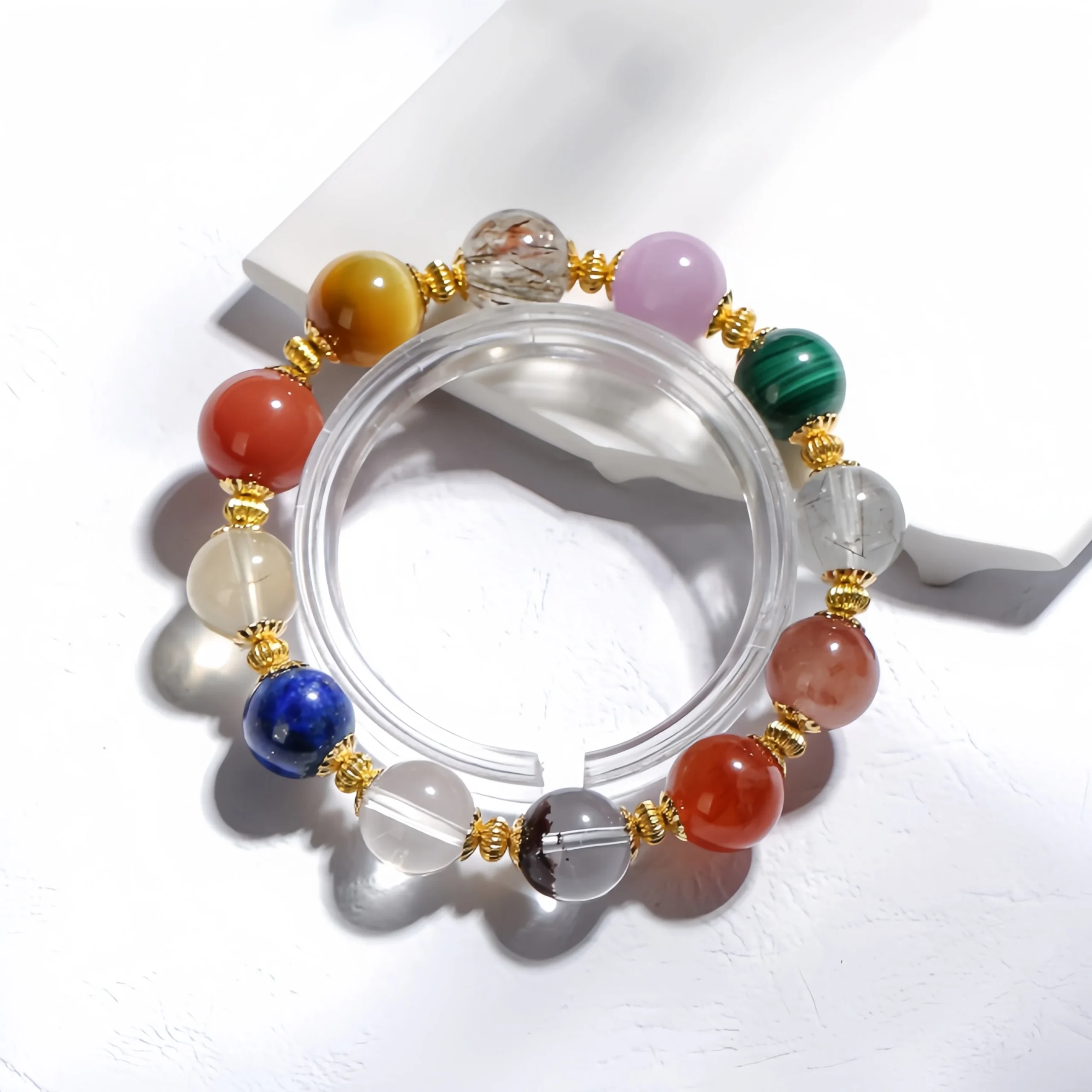 Rainbow of Love - Multigem Energy Balance Bracelet