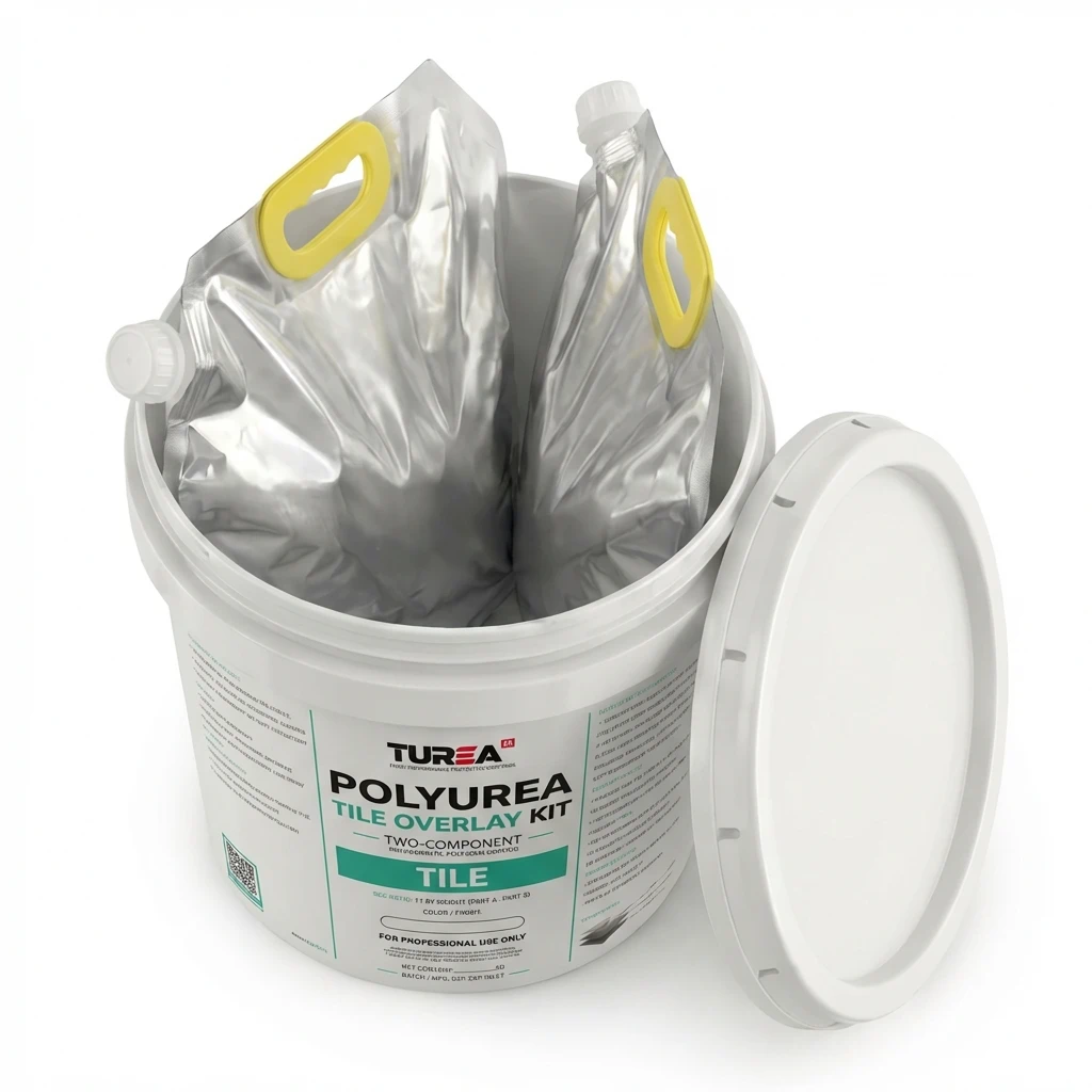 Turean Polyurea Tile Overlay Kit (2-Component Polyaspartic Polyurea Coating)