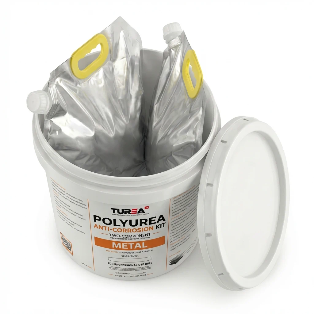 Turean Polyurea Metal Anti-Corrosion Kit (2-Component Polyaspartic Polyurea Coating)