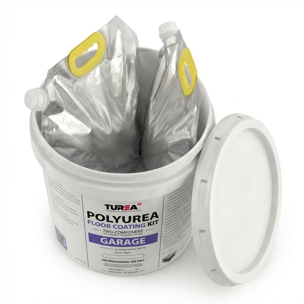 Turean Polyurea Garage Floor Coating Kit (2-Component Polyaspartic Polyurea)