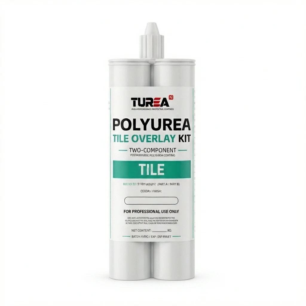 Turean Polyurea Tile Overlay Kit — Dual Cartridge, 2-Component (1:1)