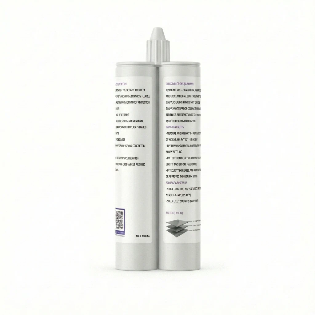 Turean Polyurea Garage Floor Coating Kit — Dual Cartridge, 2-Component (1:1)