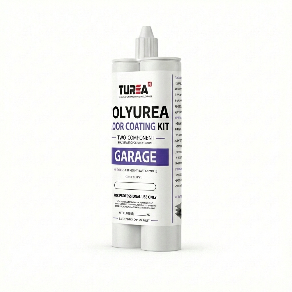 Turean Polyurea Garage Floor Coating Kit — Dual Cartridge, 2-Component (1:1)
