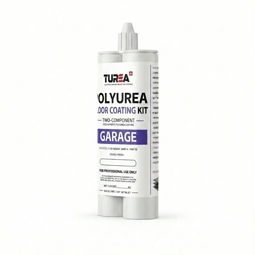 Turean Polyurea Garage Floor Coating Kit — Dual Cartridge, 2-Component (1:1)