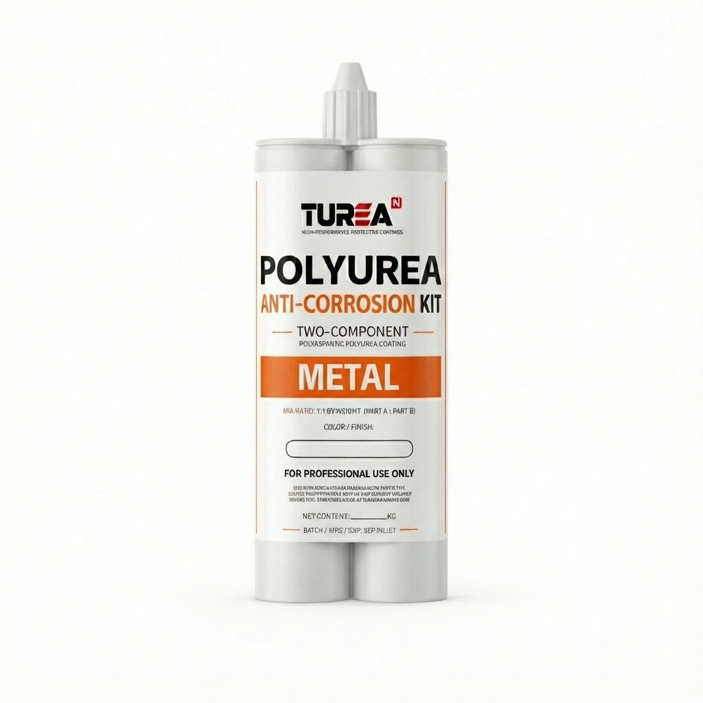 Turean Polyurea Metal Anti-Corrosion Kit — Dual Cartridge, 2-Component (1:1)