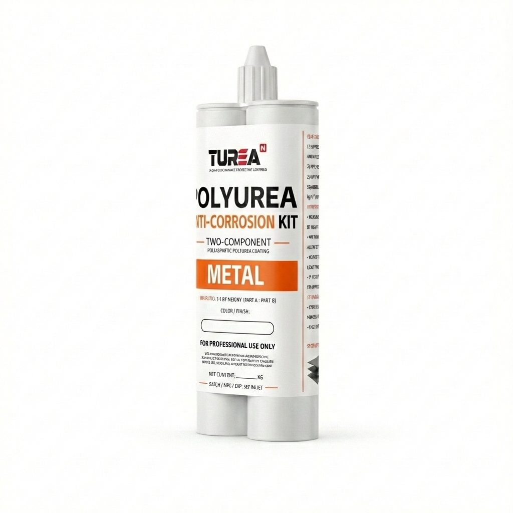 Turean Polyurea Metal Anti-Corrosion Kit — Dual Cartridge, 2-Component (1:1)
