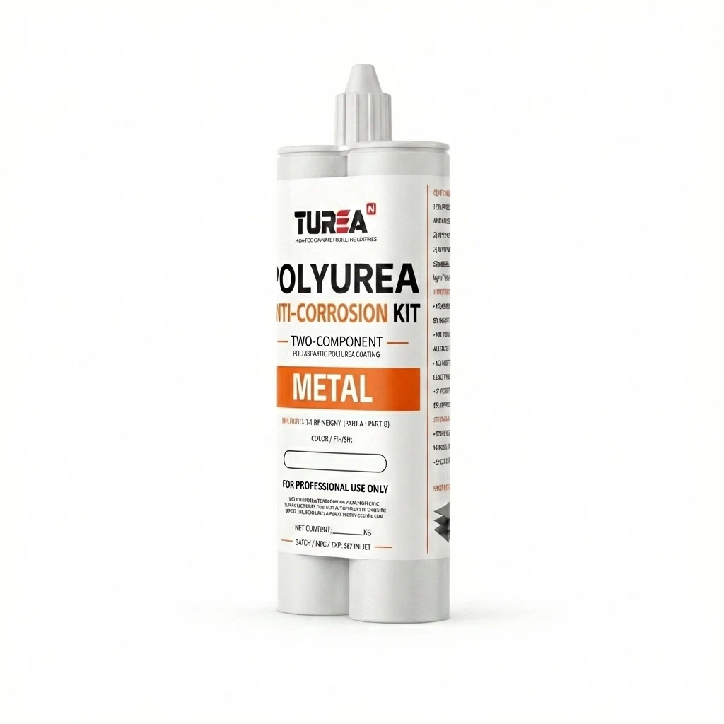 Turean Polyurea Metal Anti-Corrosion Kit — Dual Cartridge, 2-Component (1:1)