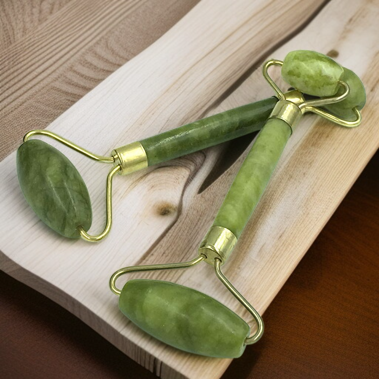 Tragbarer Jade Rollen Massager für unterwegs und zuhause