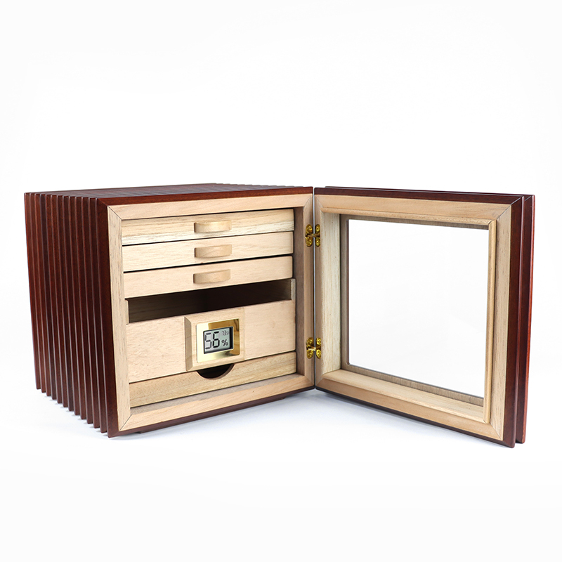Desktop Cigar Humidor Cabinet – Model A150 (High Capacity)