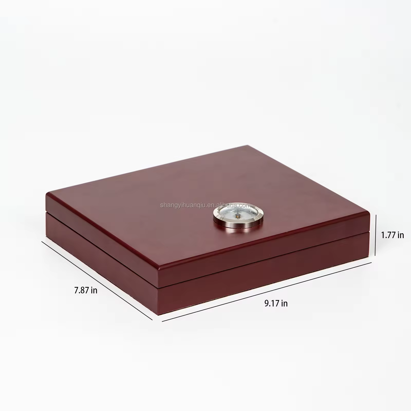 Portable cedar wood humidor - waterproof humidifier