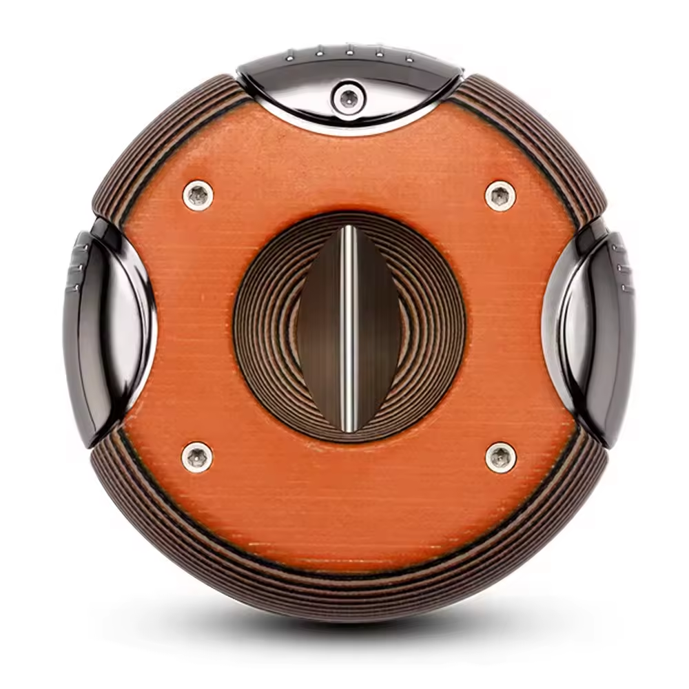Automatic V-Cut Cigar Cutter – Precision V-Notch Scissor Design