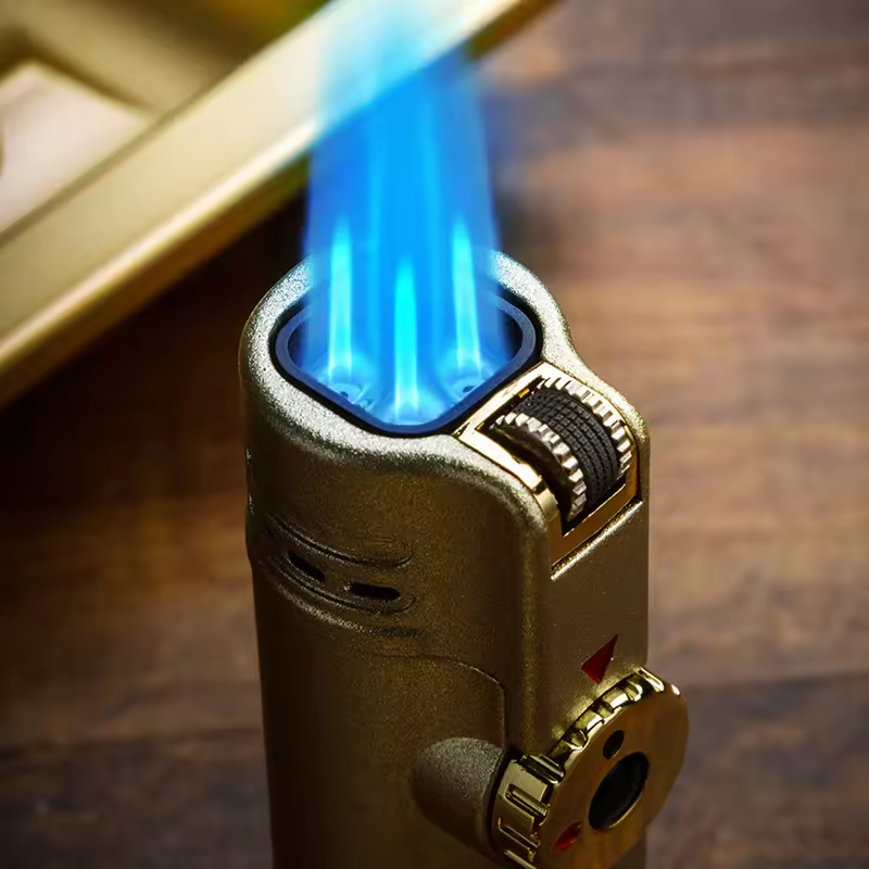 Luxury Cigar Accessory Gift Set – Cutter, Lighter & Ashtray Collection