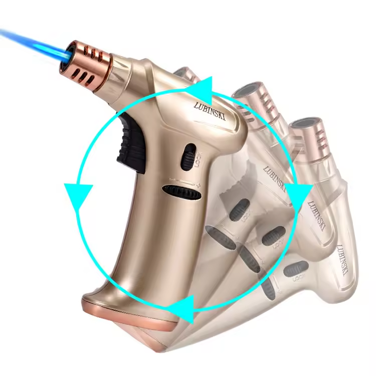 Premium Jet Flame Cigar Lighter – Luxury Torch Design