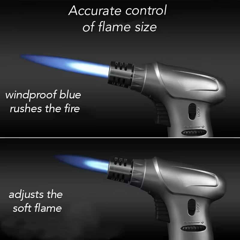 Premium Jet Flame Cigar Lighter – Luxury Torch Design