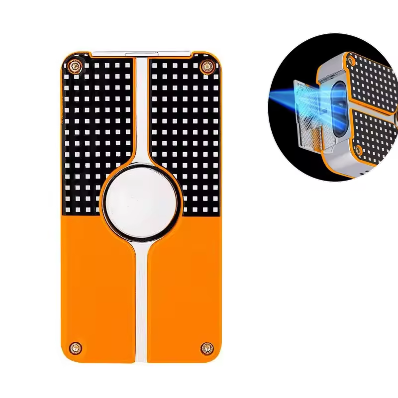 Triple Jet Flame Cigar Lighter – Modern Metal Design