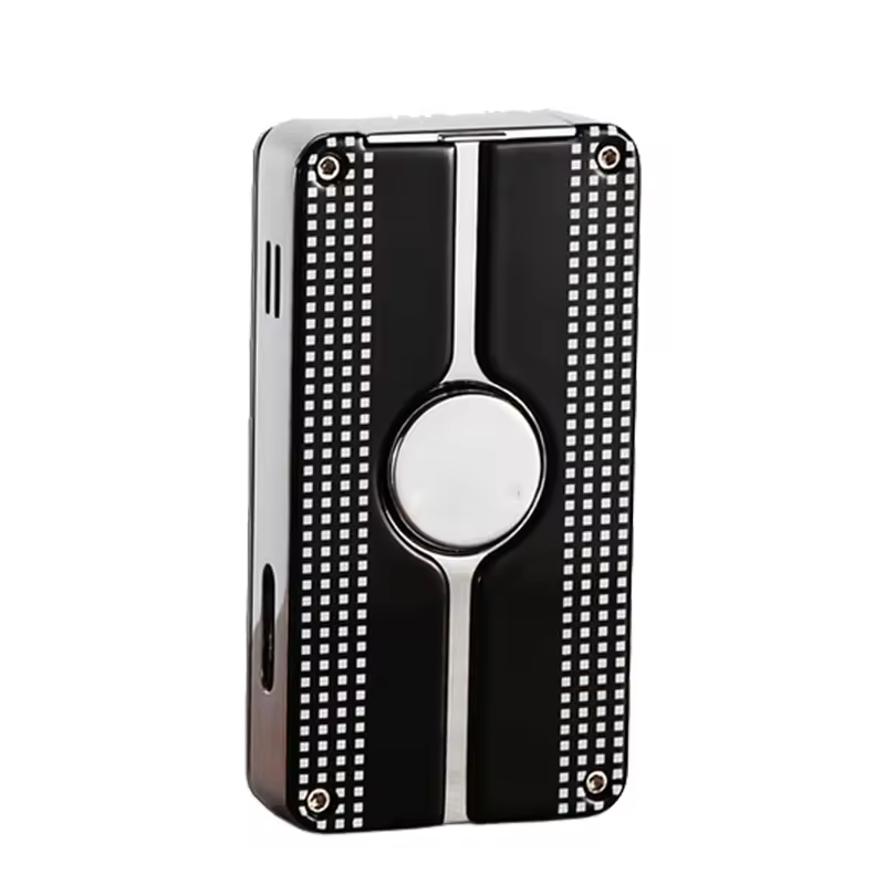 Triple Jet Flame Cigar Lighter – Modern Metal Design