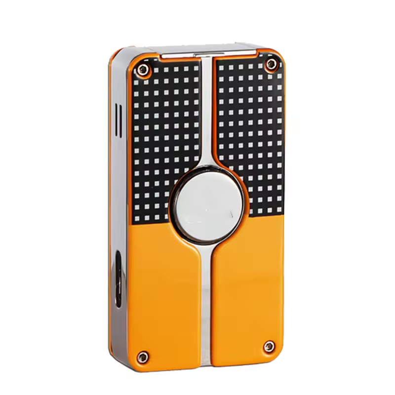 Triple Jet Flame Cigar Lighter – Modern Metal Design