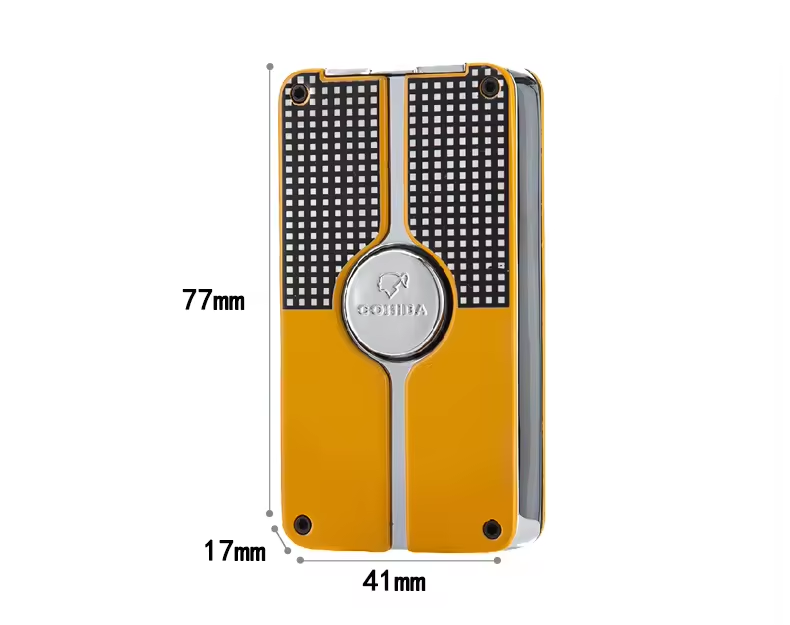 Triple Jet Flame Cigar Lighter – Modern Metal Design