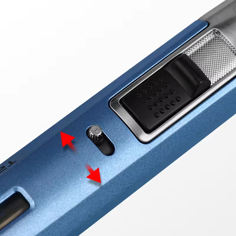 Slim Jet Flame Cigar Lighter with Flame Adjustment – Modern Metal Finish