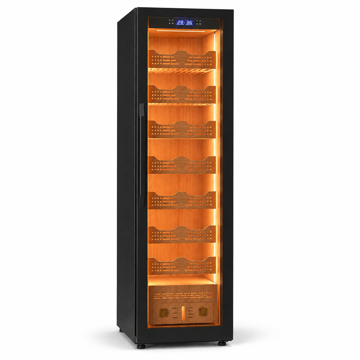 BXW-508 slim cigar humidor cabinet