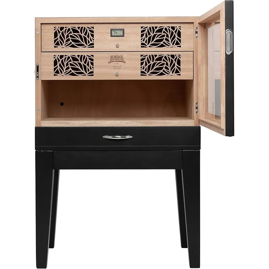 Premium Standing Cigar Humidor Cabinet