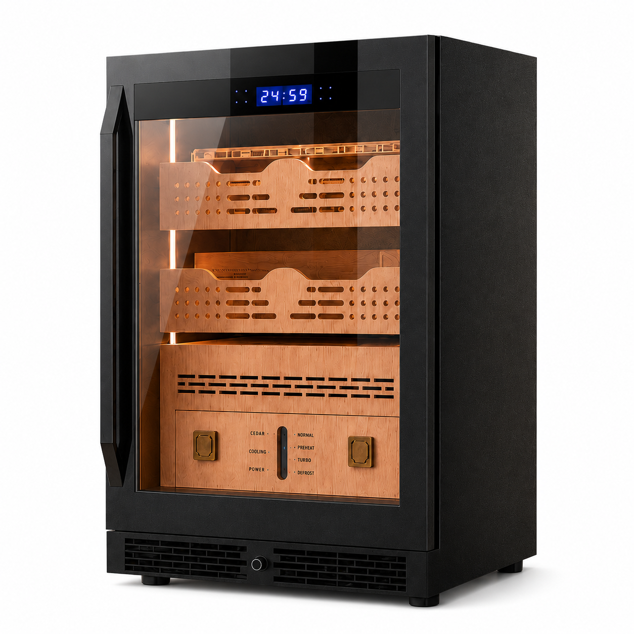 BXW-118 140L cigar humidor dimensions