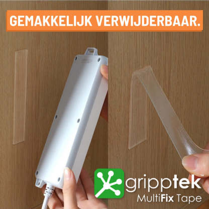 12 stuks - GrippTek® MultiFix Tape Original 2.0 Voordeel Bundel