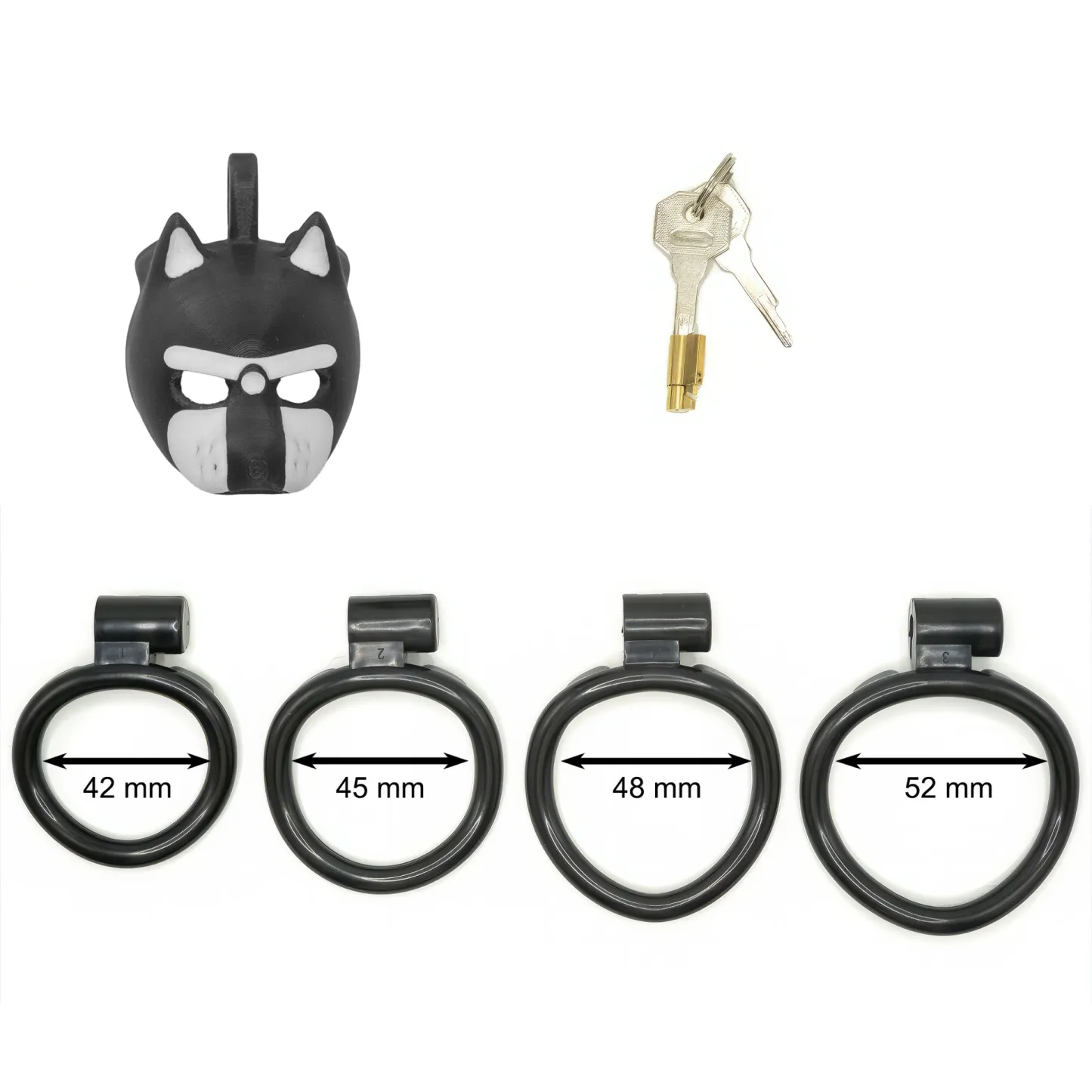 New Cute-Style Chastity Cage Small & Large Penis CB Lock Mini Cock Cage Sissy Abstinence Urethral Chastity Device Male Sex Toys