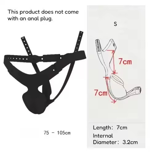 High Quality Detachable Chastity Belt Male To Female Chastity Cage Cb Penis Lock BDSM with Anal Plug Sissy Sexual Restraint Toys